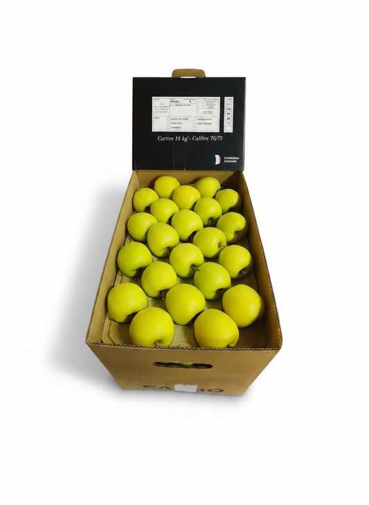 Pomme Golden : carton 18kg